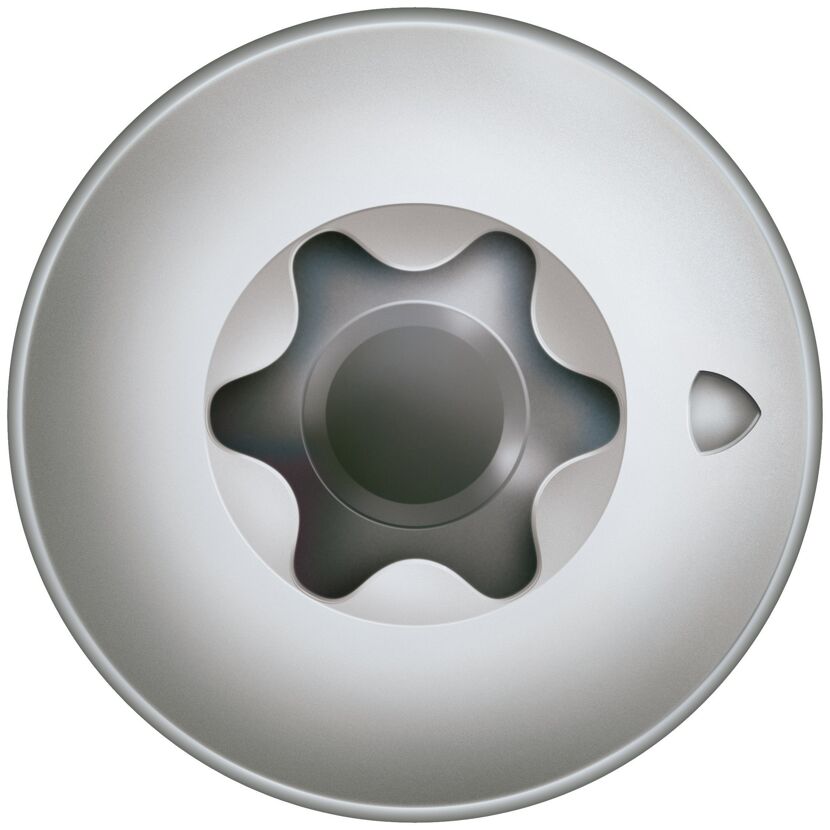 Pfostenschrauben T-Star rostfrei Ø 8 x 50 mm 25 Stück