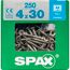 Senkkopfschrauben T-Star rostfrei Ø 4 x 30 mm 250 Stück