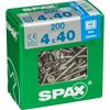 Senkkopfschrauben T-Star rostfrei Ø 4 x 40 mm 200 Stück