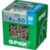 Senkkopfschrauben T-Star rostfrei Ø 4,5 x 50 mm 200 Stück