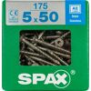 Senkkopfschrauben T-Star rostfrei Ø 5 x 50 mm 175 Stück