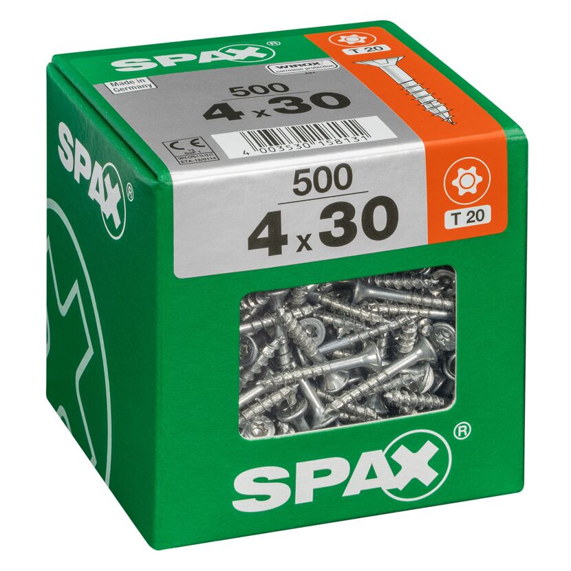 Senkkopfschrauben 'T-Star Plus' Ø 4 x 30 mm 500 Stück