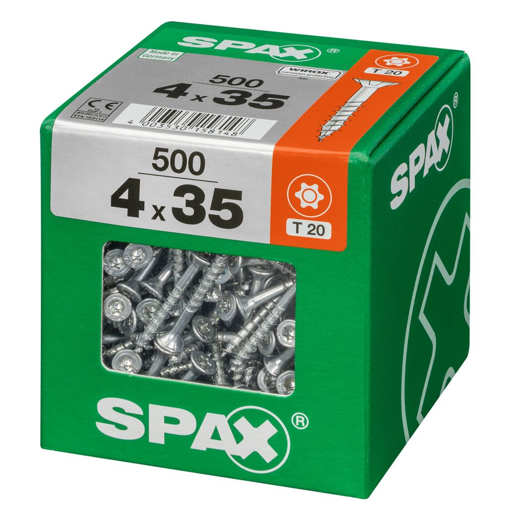 Senkkopfschrauben 'T-Star Plus' Ø 4 x 35 mm 500 Stück