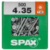 Senkkopfschrauben 'T-Star Plus' Ø 4 x 35 mm 500 Stück