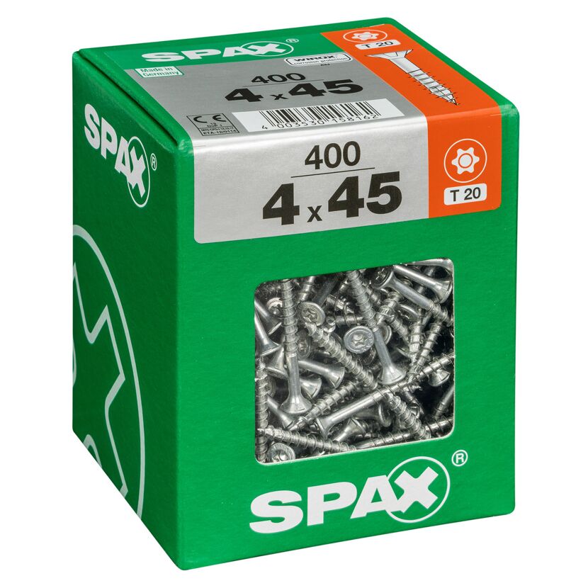 Senkkopfschrauben 'T-Star Plus' Ø 4 x 45 mm 400 Stück