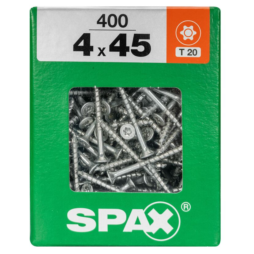 Senkkopfschrauben 'T-Star Plus' Ø 4 x 45 mm 400 Stück