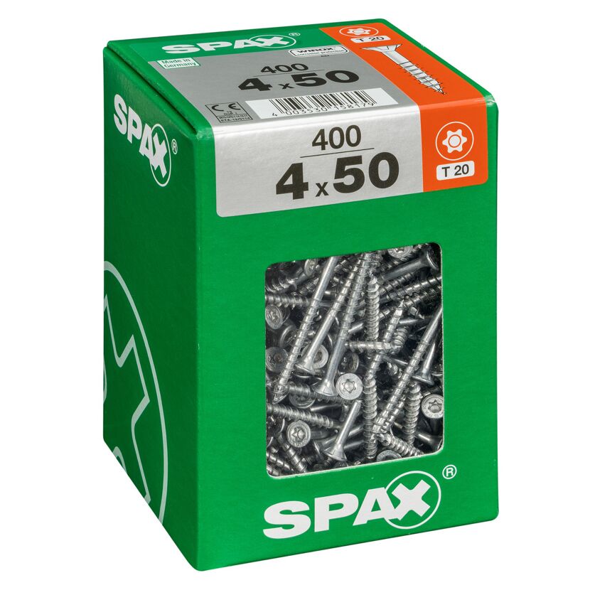 Senkkopfschrauben 'T-Star Plus' Ø 4 x 50 mm 400 Stück