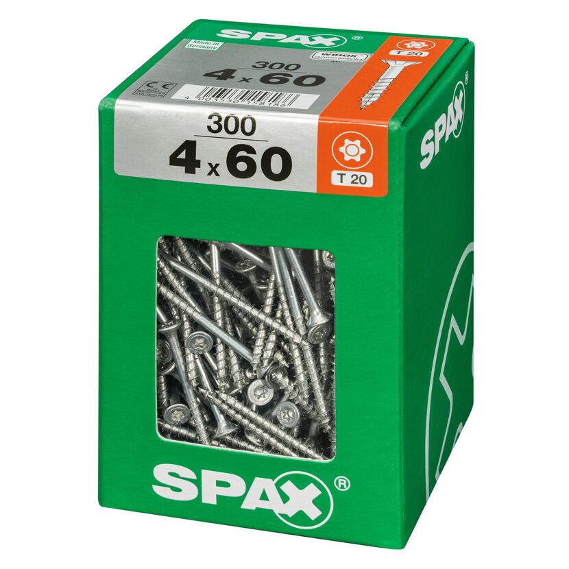 Senkkopfschrauben 'T-Star Plus' Ø 4 x 60 mm 300 Stück