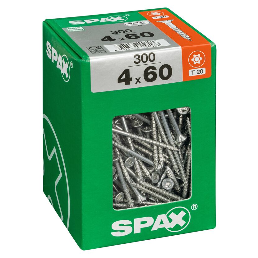 Senkkopfschrauben 'T-Star Plus' Ø 4 x 60 mm 300 Stück