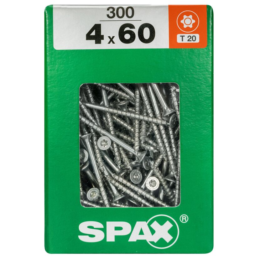 Senkkopfschrauben 'T-Star Plus' Ø 4 x 60 mm 300 Stück
