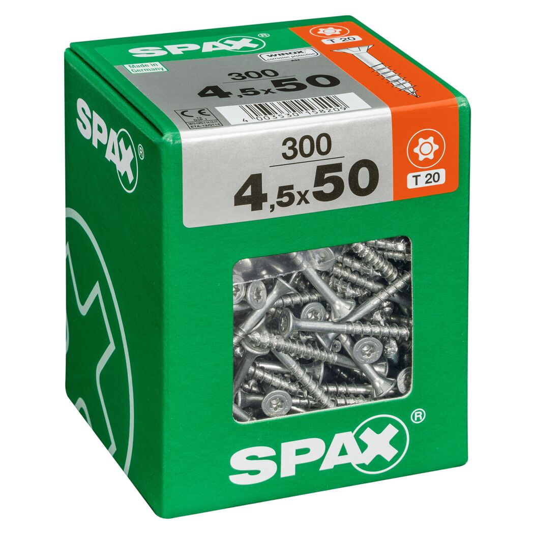 Senkkopfschrauben 'T-Star Plus' Ø 4,5 x 50 mm 300 Stück