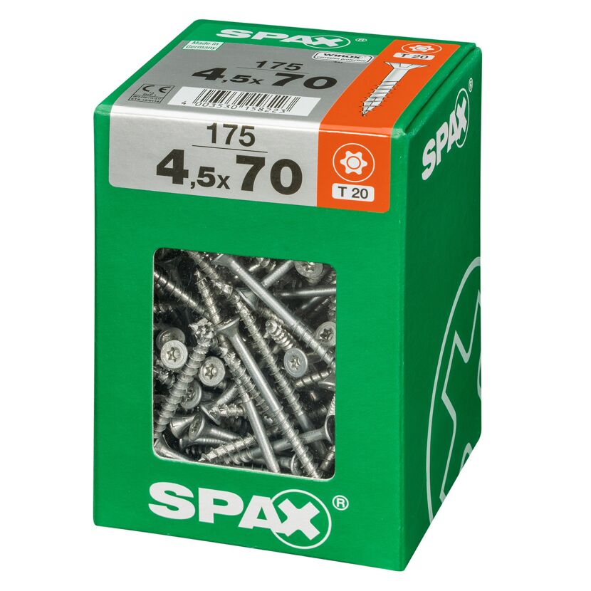 Senkkopfschrauben 'T-Star Plus' Ø 4,5 x 70 mm 175 Stück
