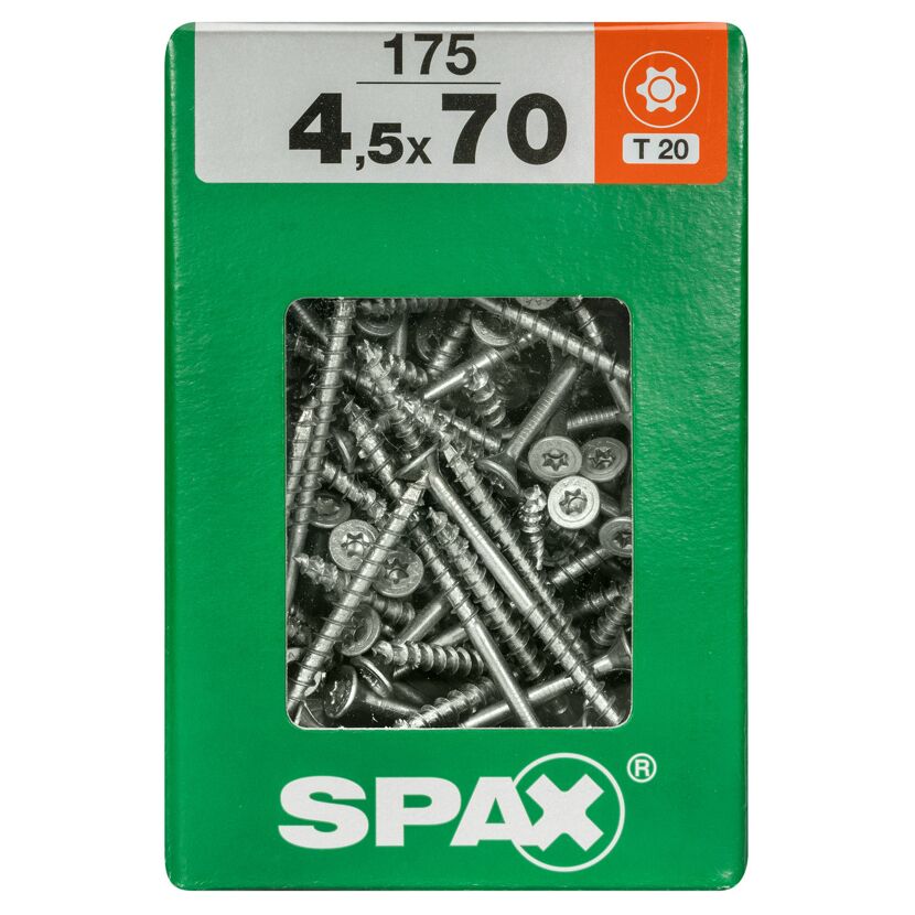Senkkopfschrauben 'T-Star Plus' Ø 4,5 x 70 mm 175 Stück