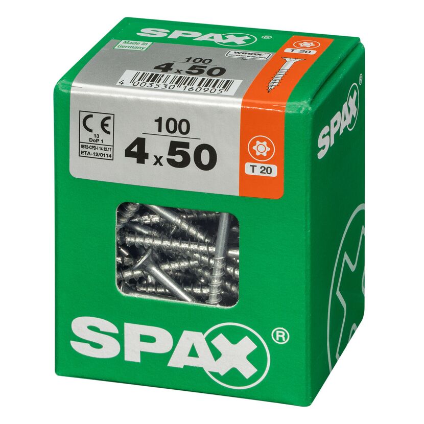 Senkkopfschrauben 'T-Star Plus' Ø 4 x 50 mm 100 Stück