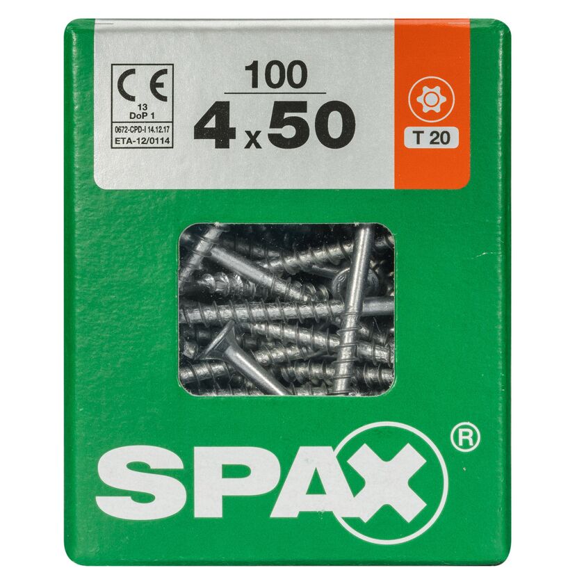 Senkkopfschrauben 'T-Star Plus' Ø 4 x 50 mm 100 Stück