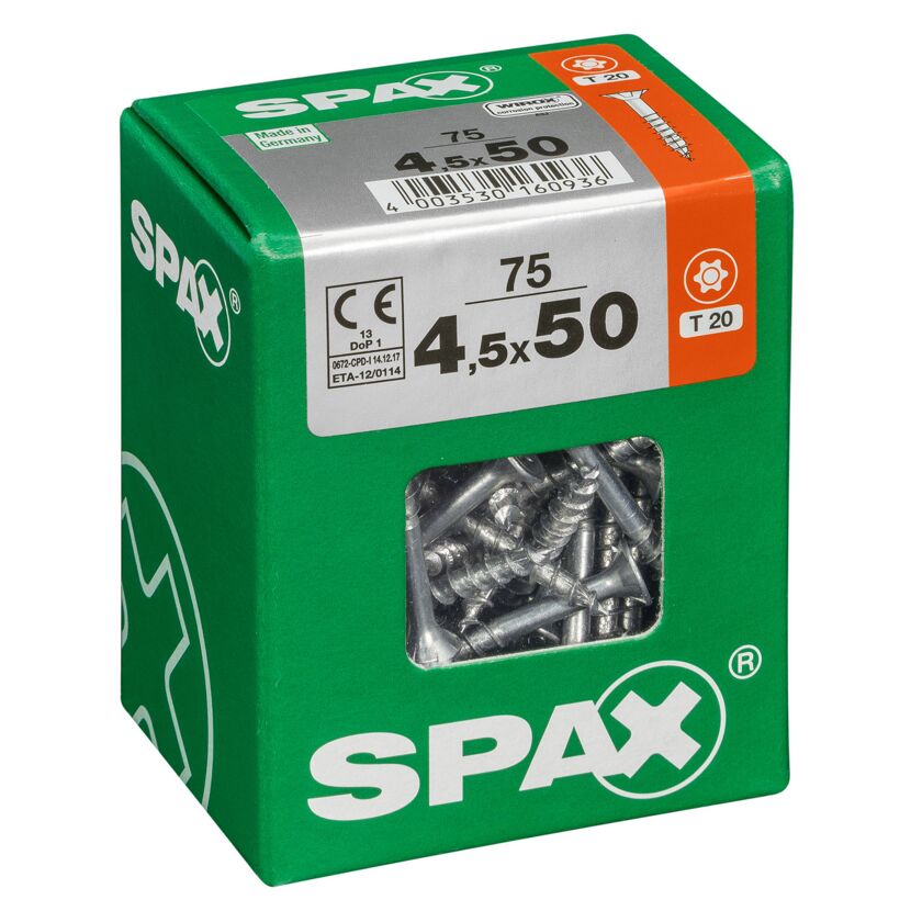 Senkkopfschrauben 'T-Star Plus' Ø 4,5 x 50 mm 75 Stück