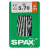Senkkopfschrauben 'T-Star Plus' Ø 5 x 70 mm 50 Stück