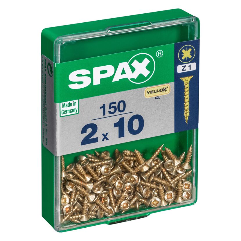 Senkkopfschraube Ø 2 x 10 mm 150 Stück
