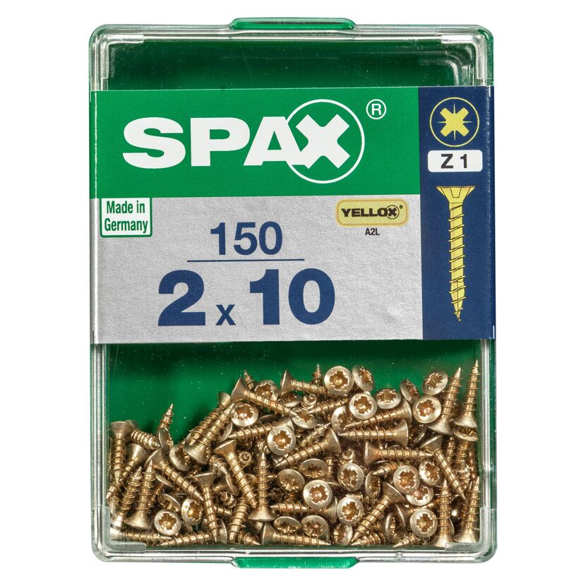 Senkkopfschraube Ø 2 x 10 mm 150 Stück