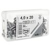 Flechtzaunschrauben 4,0 x 20 mm A2 120 Stück