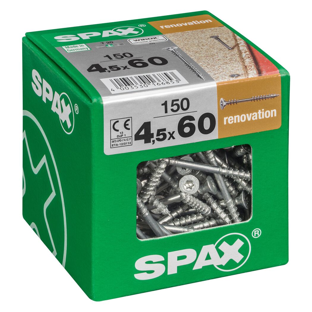 Verlegeschrauben Ø 4,5 x 60 mm 150 Stück