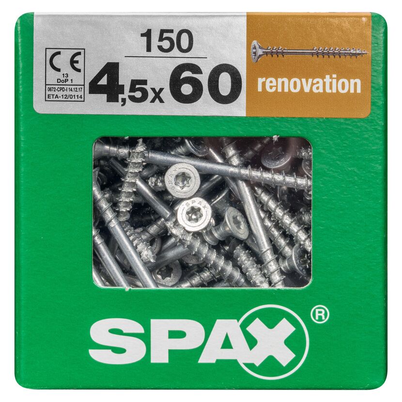 Verlegeschrauben Ø 4,5 x 60 mm 150 Stück