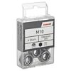 Sicherungsmuttern M10 Edelstahl A4 4 Stück