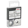 Karoscheiben Edelstahl A4 M8 8,4 mm 4 Stück