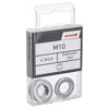 Unterlegscheiben Edelstahl M10 10,5 mm 4 Stück