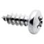 Blechschrauben PH2 Kreuzschlitz Edelstahl 3,5 x 9,5 mm 10 Stück
