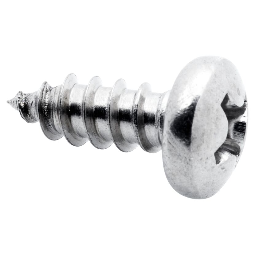 Blechschrauben PH2 Kreuzschlitz Edelstahl 3,5 x 9,5 mm 10 Stück