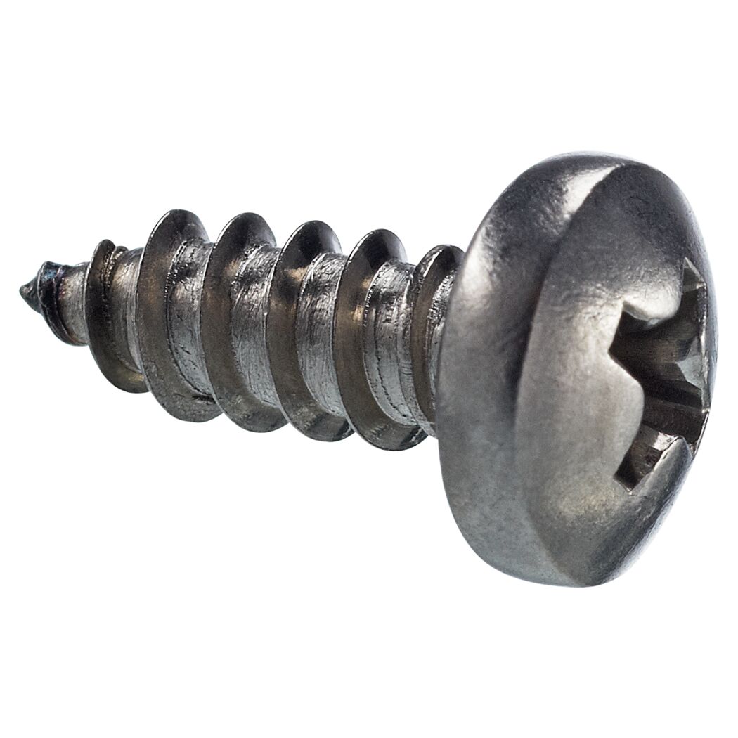 Linsenkopfschrauben Edelstahl 10 Stück Ø 4,8 x 13 mm