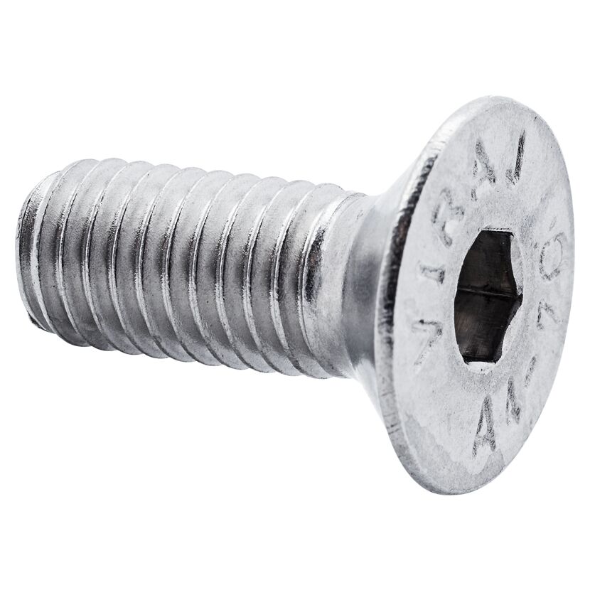 Senkschrauben ISK6,0 Innensechskant Edelstahl M8 x 20 mm 4 Stück
