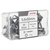 Holzschrauben T25 Torx Edelstahl 5,0 x 50 mm 50 Stück