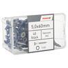 Holzschrauben T25 Torx Edelstahl 5,0 x 60 mm 40 Stück