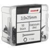 Holzschrauben T10 Torx Edelstahl 3,0 x 25 mm 50 Stück