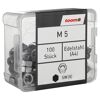 Sechskantmuttern M5 Edelstahl A4 100 Stück