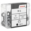 Sechskantmuttern M6 Edelstahl A4 50 Stück