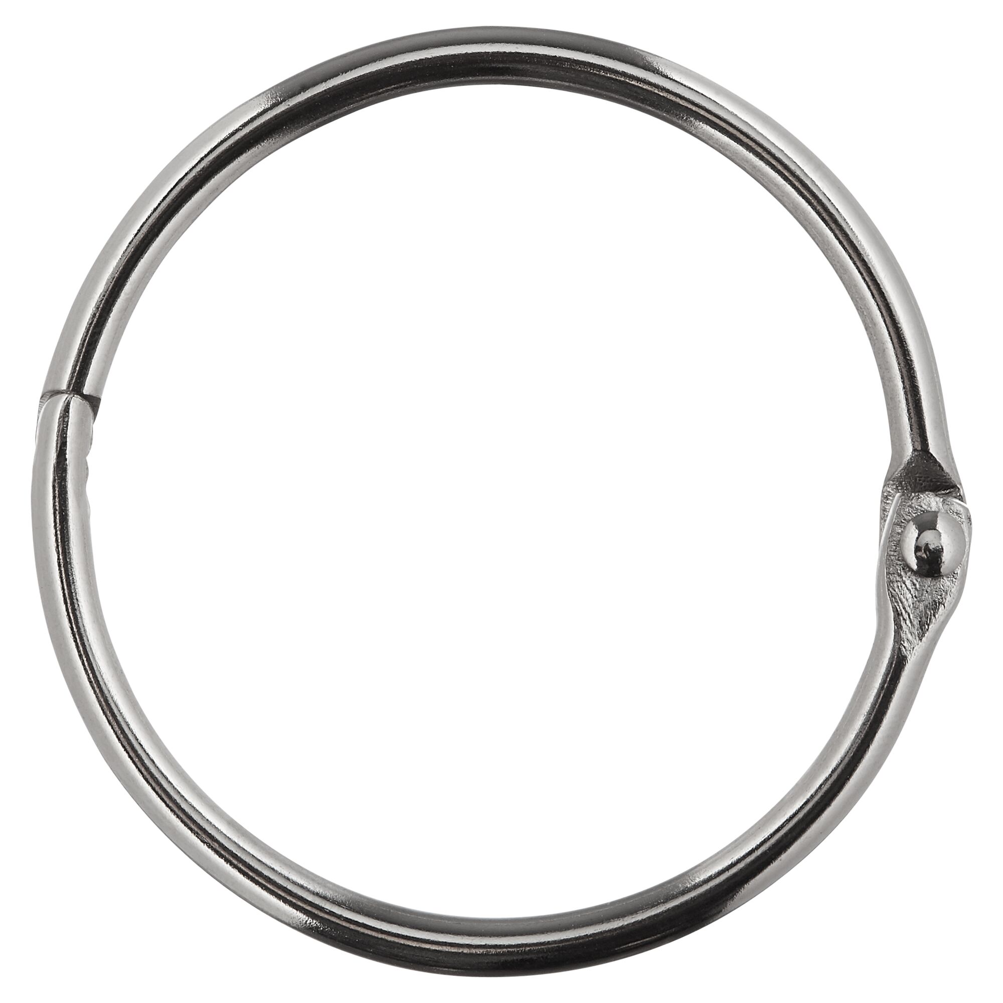 Vernickelter Stahl-Heftring