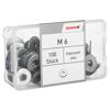 Karoscheiben Edelstahl M6 6,4 mm 100 Stück