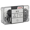 Karoscheiben Edelstahl M8 8,4 mm 50 Stück