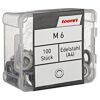 Scheiben Edelstahl A4 M6 6,4 mm 100 Stück