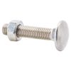 Schlossschraube Edelstahl M8 x 40 mm 10 Stück
