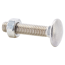 Schlossschraube Edelstahl M8 x 40 mm 10 Stück