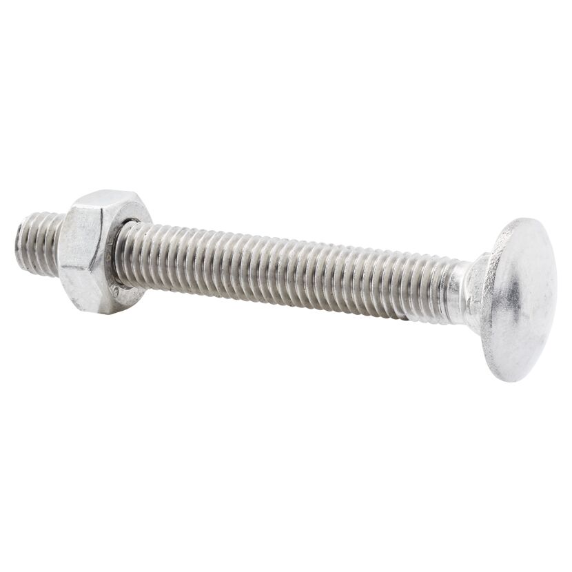 Schlossschrauben Edelstahl M10 x 80 mm 10 Stück