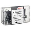 Sechkantschrauben SW10 Edelstahl M6 x 40 mm 25 Stück