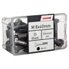 Sechskantschrauben SW13 Edelstahl M8 x 40 mm 25 Stück