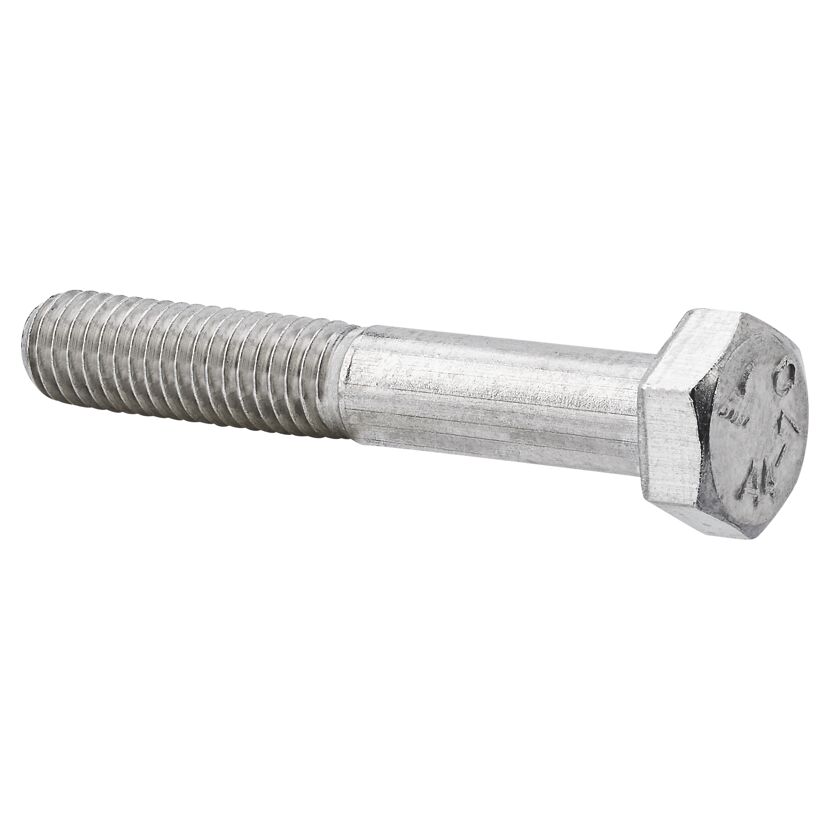 Sechskantschrauben mit Schaft SW13 Edelstahl M8 x 50 mm 25 Stück