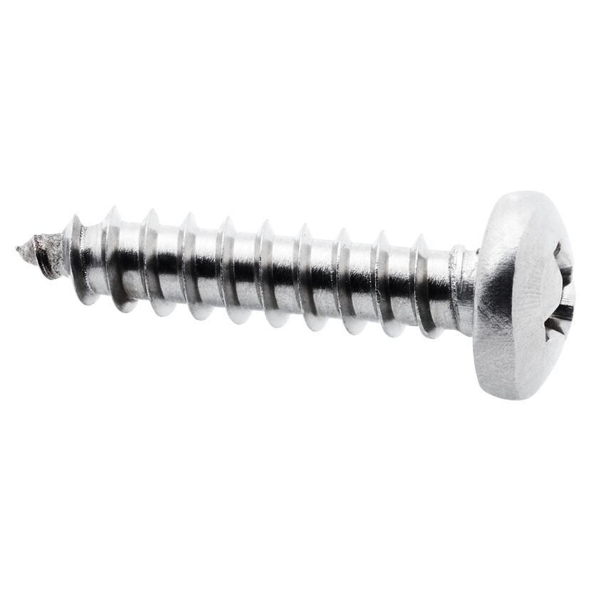Blechschrauben PH2 Kreuzschlitz Edelstahl 3,5 x 13 mm 50 Stück