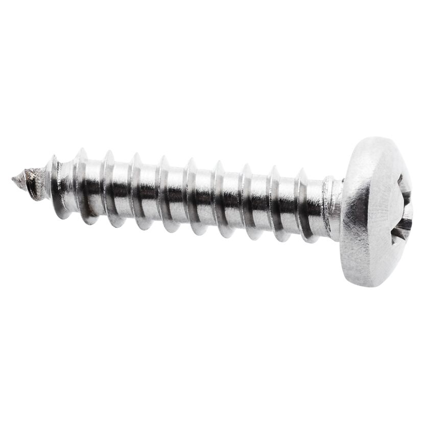 Blechschrauben PH2 Kreuzschlitz Edelstahl 3,5 x 16 mm 50 Stück